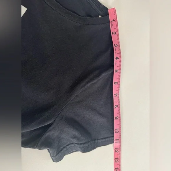 Adidas Women’s Amplifier Tee Black Logo Graphic T-Shirt Size L | Athletic Casual - Picture 4 of 7